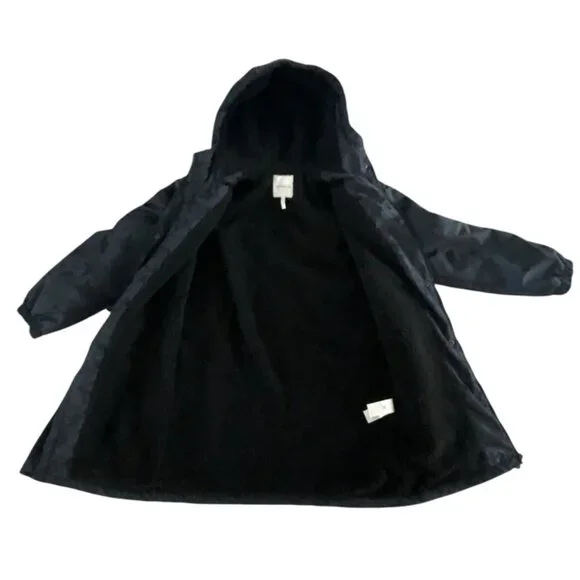 Anthropologie Avec Les Filles Star Camo Jacket Parka Sherpa Lined Long Length S - Picture 16 of 16